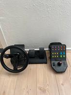 Saitek stuur, pedalen & side panel, Spelcomputers en Games, Ophalen, 1 speler, Zo goed als nieuw, Vanaf 3 jaar