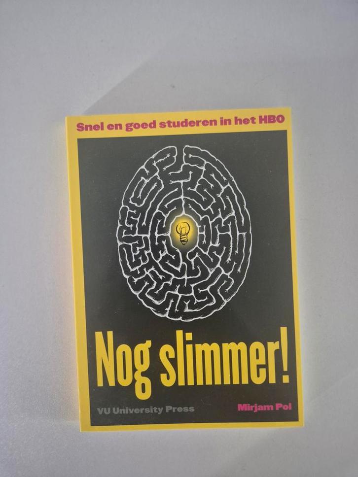 Nog Slimmer! HBO Studieboek - Mirjam Pol, Boeken, Studieboeken en Cursussen, Zo goed als nieuw, HBO, Ophalen of Verzenden