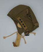 US WWII AAF A-9 Flying Helmet, USAAF, size Medium, Ophalen of Verzenden, Luchtmacht, Amerika, Helm of Baret