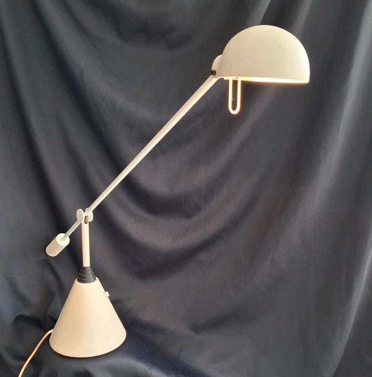Vintage Bureaulamp LUCI Milano, Huis en Inrichting, Lampen | Tafellampen, Zo goed als nieuw, Minder dan 50 cm, Ophalen of Verzenden