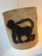 Juten hanglamp kinderkamer - goede staat, Huis en Inrichting, Lampen | Lampenkappen, Ophalen, Gebruikt, 25 tot 50 cm, Beige