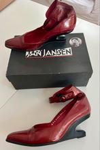 Jan Jansen Schoenen - Maat 40.5, Kleding | Dames, Schoenen, Ophalen of Verzenden, Gedragen, Rood, Schoenen met hoge hakken