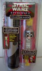 Star Wars Anakin Skywalker Collector Watch en Qui Gon Jinn L, Verzamelen, Star Wars, Ophalen of Verzenden, Nieuw, Actiefiguurtje