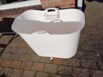 Bath bucket wit/mobiel bad, Huis en Inrichting, Ophalen, Zo goed als nieuw