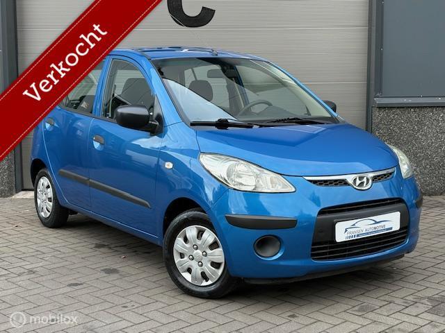 Hyundai i10 1.1 Active Blauw Zeer netjes !, Auto's, Hyundai, Bedrijf, i10, ABS, Alarm, Centrale vergrendeling, Elektrische ramen