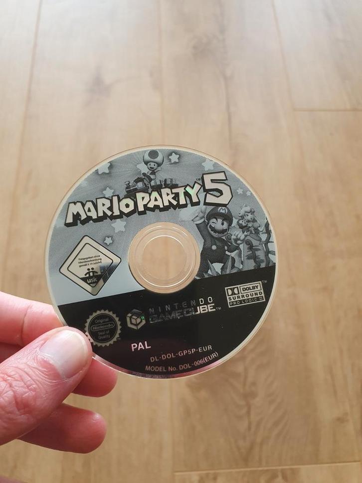 Mario Party 5 Nintendo Gamecube - Losse Disc, Spelcomputers en Games, Games | Nintendo GameCube, Gebruikt, Ophalen of Verzenden