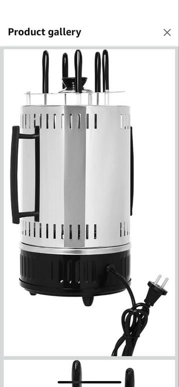 Verticale spiezengrill - Nieuw in verpakking! beschikbaar voor biedingen