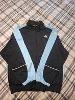 90s Adidas Vintage Track Jacket | Streatwear Must-Have, Maat 52/54 (L), Verzenden, Zwart, Zo goed als nieuw