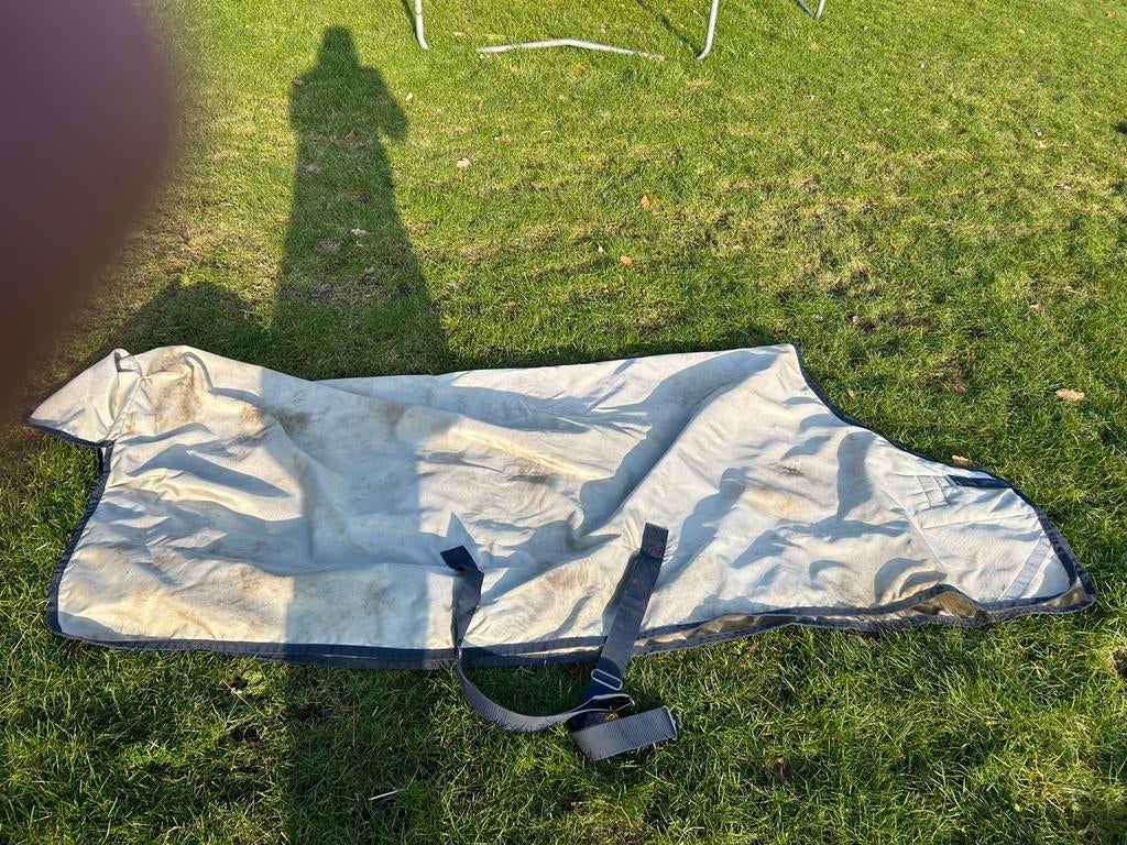Bucas power turnout 6.6 high neck, Dieren en Toebehoren, Paarden en Pony's | Dekens en Dekjes, Ophalen of Verzenden, Gebruikt