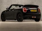 MINI Cabrio 1.5 Cooper Black Sport Automaat (NAVIGATIE, LED, Auto's, Mini, 12 maanden, Gebruikt, 4 stoelen, Zwart
