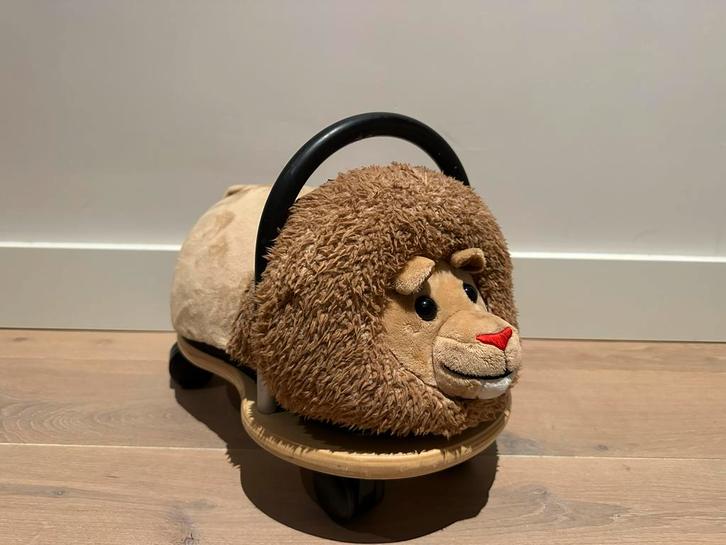 Wheelybug Leeuw Loopwagen - Zo Goed Als Nieuw!, Kinderen en Baby's, Speelgoed | Buiten | Voertuigen en Loopfietsen, Zo goed als nieuw