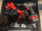 Bosch GSR 12 Accuboormachine + 3 Accu's & Lader, Ophalen, Gebruikt, Variabele snelheid, Boor- en Schroefmachine