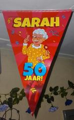 Sarah Vlaggetjes - 50 Jaar Versiering, Hobby en Vrije tijd, Ophalen of Verzenden, Nieuw, Versiering, Abraham of Sarah