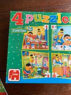 Sesamstraat Puzzels - 4 Stuks, Ophalen, 10 tot 50 stukjes, Gebruikt, 2 tot 4 jaar