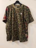 Adidas Originals by Pharrell Williams Camo Men T-Shirt, S, Adidas, Gedragen, Groen, Halswijdte 39/40 (M)