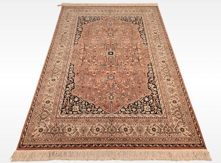 Nieuw vintage vloerkleed oud roze oosters wol 171x241cm, Huis en Inrichting, Stoffering | Tapijten en Kleden, Nieuw, 150 tot 200 cm