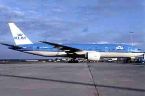 KLM-vliegtuigen, Verzamelen, Luchtvaart en Vliegtuigspotten, Zo goed als nieuw, Kaart, Foto of Prent, Ophalen of Verzenden