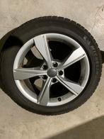 Velgen met winterbanden audi A4 5+mm, Auto-onderdelen, Banden en Velgen, Ophalen, Banden en Velgen, 17 inch, Winterbanden