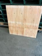 Houten Platen 1,07x1,07m. 1CM dik, Ophalen of Verzenden, Gebruikt, Hout, Minder dan 20 mm