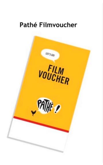 Pathé Voucher ticket, alle dagen geldig Meerdere beschikbaar beschikbaar voor biedingen