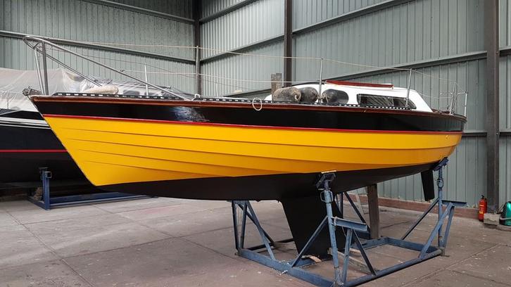 Stringer 730 houten zeilboot - ik betaal €750 voor ophalen, Watersport en Boten, Kajuitzeilboten en Zeiljachten, Zo goed als nieuw