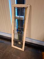 Antiek Boerderijraam metl Glas in lood, Ophalen of Verzenden