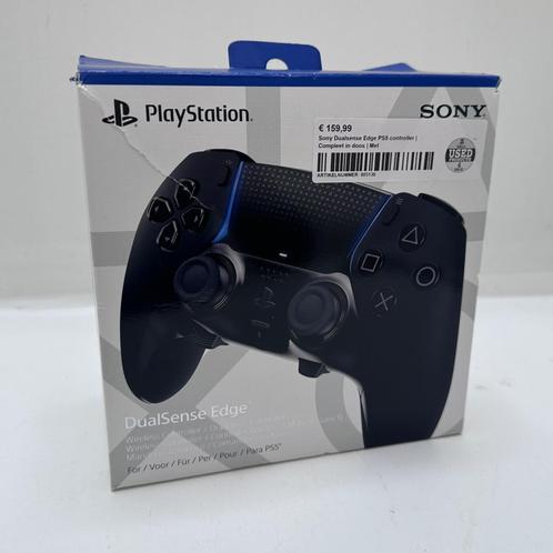 Sony Dualsense Edge PS5 controller | Compleet in doos | Met, Spelcomputers en Games, Games | Sony PlayStation 5, Zo goed als nieuw