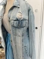 Nieuwe lange spijker jas denim jack maat l/xl, Ophalen of Verzenden, Zo goed als nieuw, Maat 46/48 (XL) of groter, Blauw