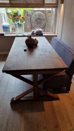 Kloostertafel 220x98x78 (LxBxH)UITERLIJK VOLGENDE WEEK WEG, Huis en Inrichting, Ophalen, 50 tot 100 cm, Zo goed als nieuw, Vijf personen of meer