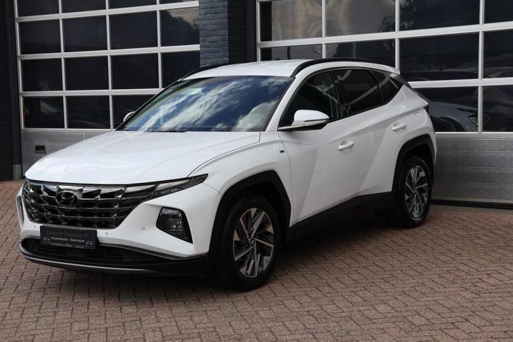 Hyundai TUCSON 1.6 T-Gdi MHEV dynamic line, leder, 18 inch, Auto's, Hyundai, Tucson, ABS, Adaptive Cruise Control, Airbags, Android Auto