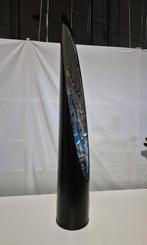 Vintage zwart lipstick spiegel ca 160 cm, Ophalen, Minder dan 50 cm, Gebruikt, Minder dan 100 cm