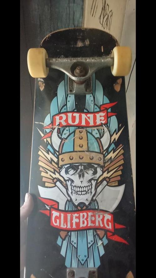 Complete Flip deck (Rune Glifberg), Sport en Fitness, Skateboarden, Gebruikt, Skateboard, Ophalen of Verzenden