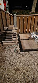 Gratis Kilimanjaro Terrastegels Staptegels, Tuin en Terras, Tegels en Klinkers, Nieuw, Ophalen of Verzenden, Minder dan 5 m², Beton