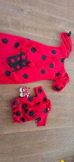 Lieveheersbeestje Jurk met Mini Variant - Carnavalspak, Ophalen of Verzenden, Gebruikt, 104 of kleiner, Meisje