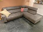 Hoekbank, Huis en Inrichting, Banken | Complete zithoeken, Ophalen, Gebruikt, Stof