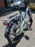 Kinderfiets loekie prinses 18 inch paars, Fietsen en Brommers, Ophalen, Gebruikt, 16 tot 20 inch