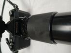 Foto camera merk nikkormat met grote lens, Ophalen, Zo goed als nieuw, Batterij