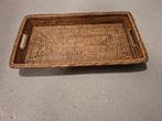 RIETEN DIENBLAD, Ophalen, Zo goed als nieuw, Rechthoekig, Overige materialen