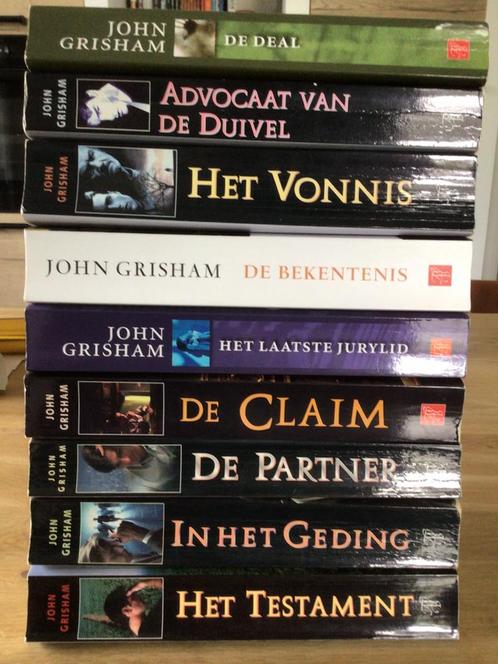 Te koop boeken van John Grisham, Boeken, Detectives, Gelezen, Ophalen of Verzenden