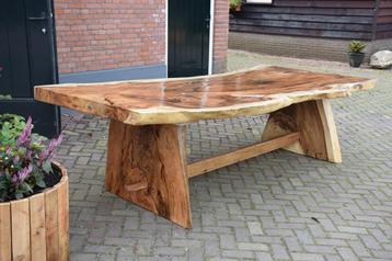 Suar boomstam eettafel  beschikbaar voor biedingen