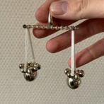 Vintage Antieke Kerstbal Gablonzer Weegschaal, Kersthanger, Ophalen of Verzenden, Gebruikt