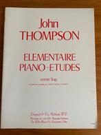 John Thompson Piano Etudes - Eerste Trap, Muziek en Instrumenten, Bladmuziek, Klassiek, Les of Cursus, Ophalen of Verzenden, Zo goed als nieuw