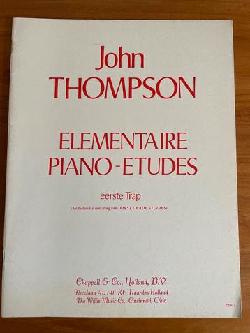 John Thompson Piano Etudes - Eerste Trap beschikbaar voor biedingen