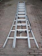 3-delige reformladder 3X10, Doe-het-zelf en Verbouw, Ladders en Trappen, Ophalen, Gebruikt, Ladder, 4 meter of meer
