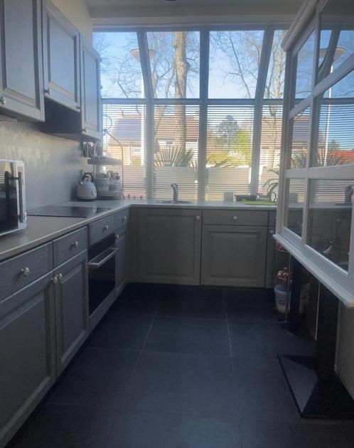 keuken, Huis en Inrichting, Keuken | Complete keukens, Gebruikt, Hoekkeuken, Hout, Ophalen