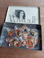 Sigaren blik met sigaren bandjes, Verzamelen, Ophalen, Gebruikt, Tabaksdoos of Verpakking