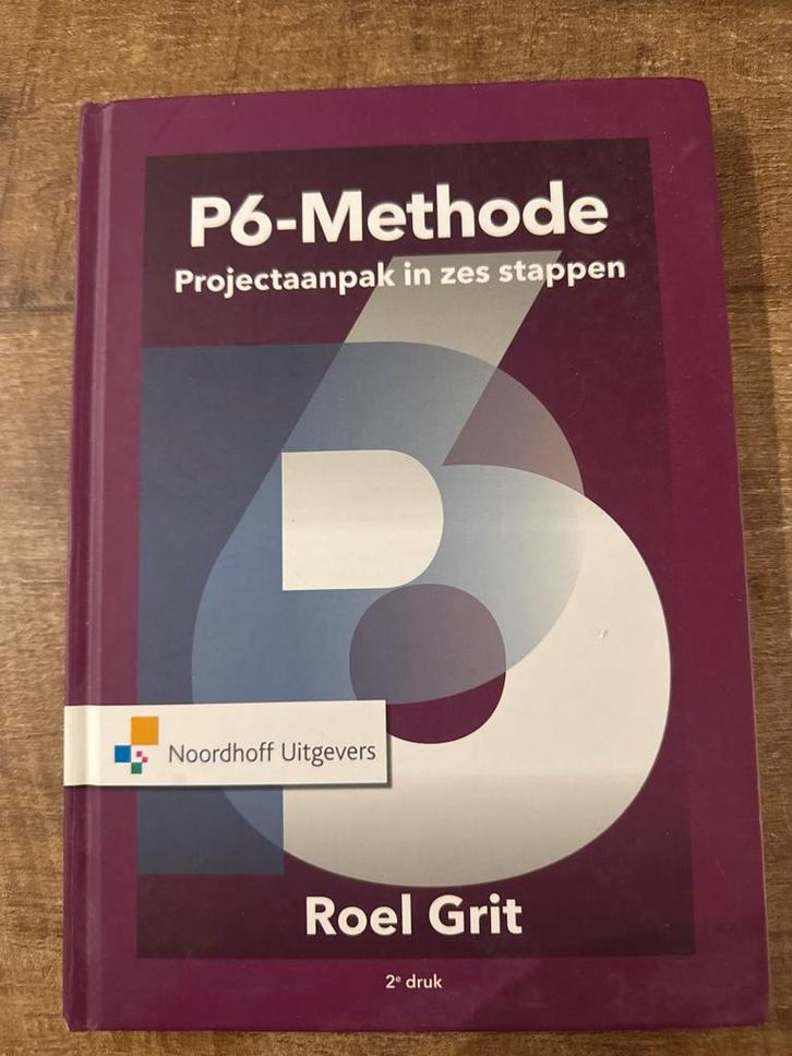 P6-Methode: Projectaanpak in zes stappen, Boeken, Studieboeken en Cursussen, Nieuw, HBO, Ophalen of Verzenden