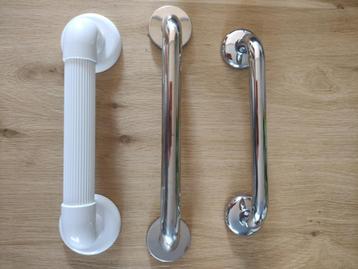  3 Wandbeugels  voor extra houvast in toilet en douche e.d. beschikbaar voor biedingen