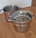 Asperge-pan, Huis en Inrichting, Keuken | Potten en Pannen, Ophalen, Zo goed als nieuw, Rvs, Koekenpan of Braadpan