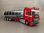 Scania V8 Dekker Tanktransport, Hobby en Vrije tijd, Modelauto's | 1:50, Ophalen of Verzenden, Nieuw, Bus of Vrachtwagen, Wsi